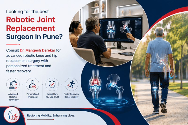 Looking for the Best Robotic Joint Replacement Surgeon in Pune? Consult Dr. Mangesh Darekar for Advanced Robotic Knee and Hip Replacement Surgery with Personalized Treatment and Faster Recovery